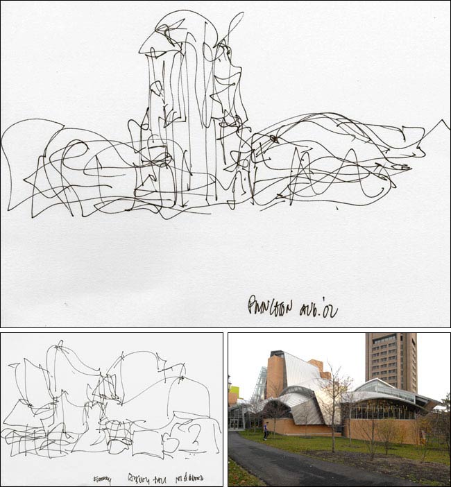 Фрэнк Гери (Frank Gehry): Peter B. Lewis Library, Princeton University, New Jersey, USA, 2008